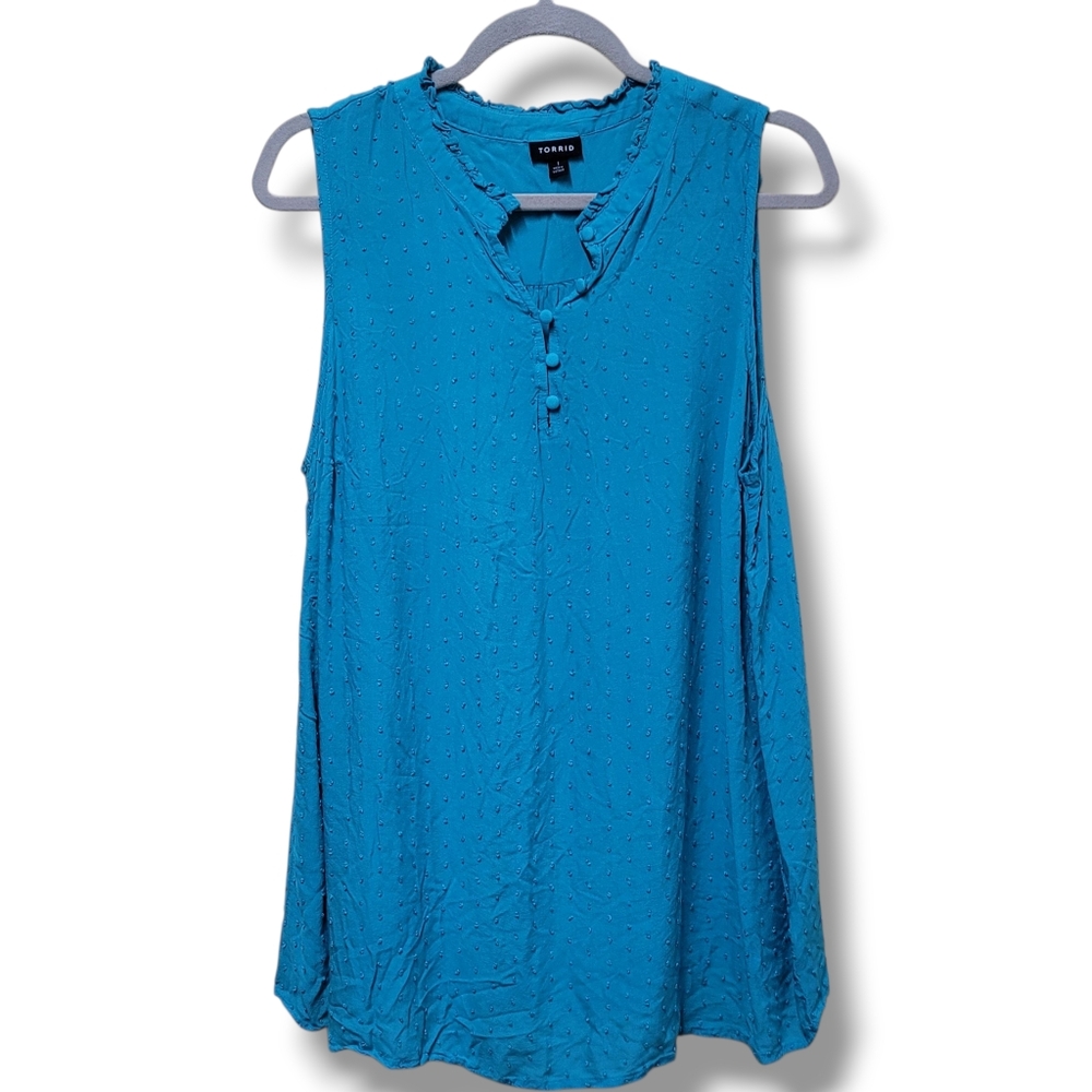 Torrid Sleeveless Tank, Womens 1x